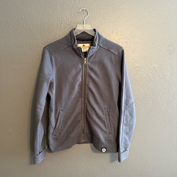 American Giant Moto Full Zip Sweater Jacket Size XL - Picture 4 of 8